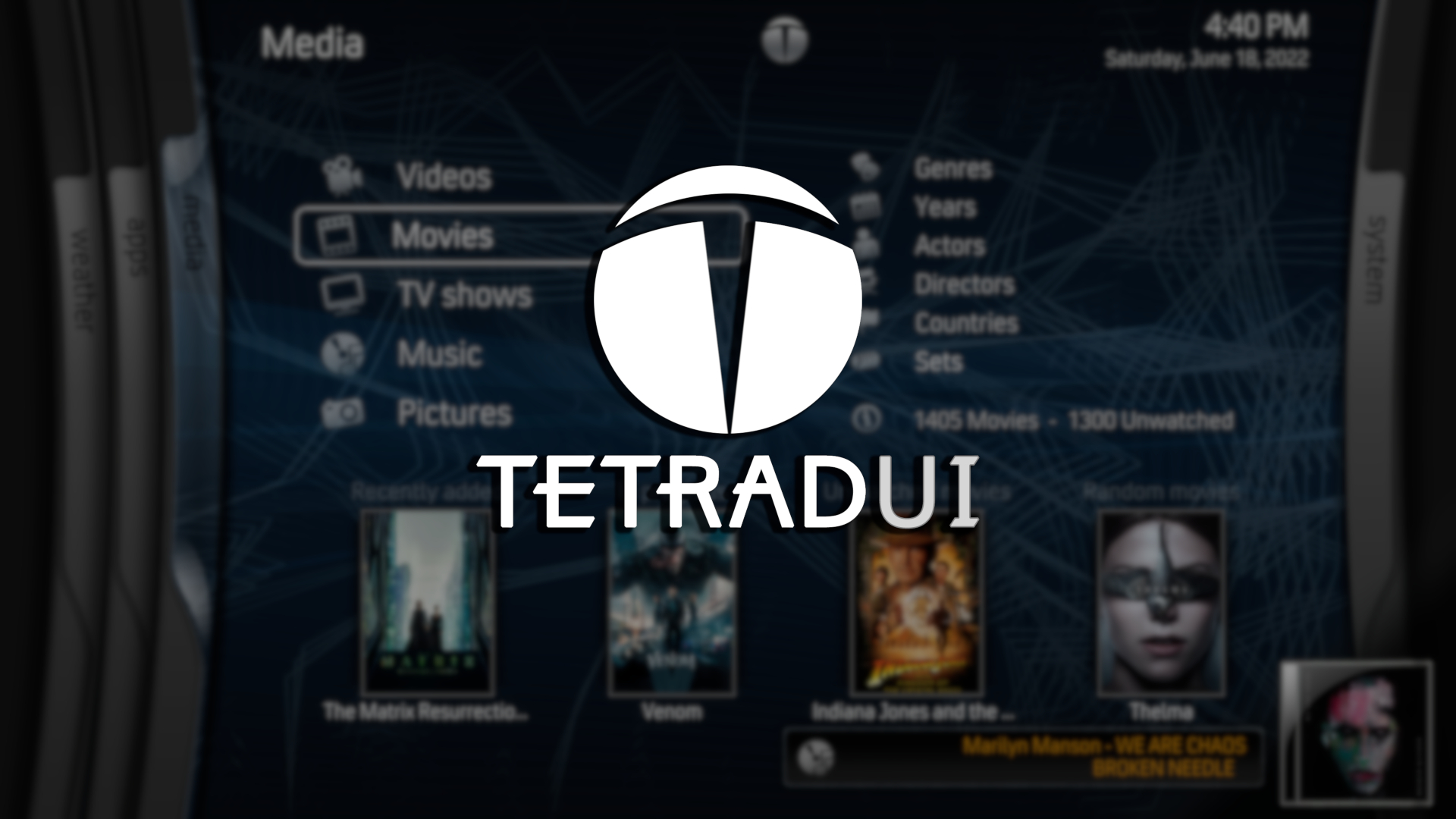 TetradUI fanart