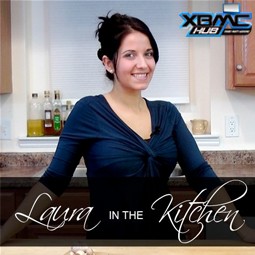 laura in the kitchen
