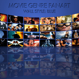 Movie Genre Fanart - Blue Wall