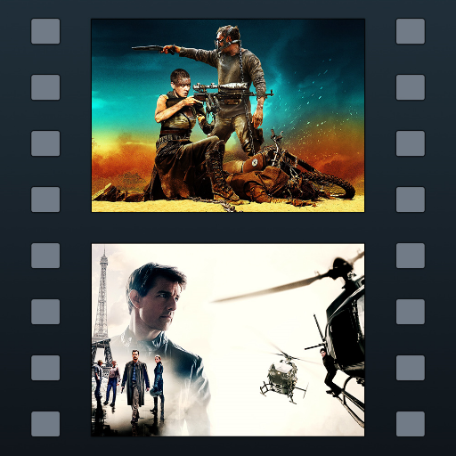 Movie Genre Icons - Filmstrip HD - coloured