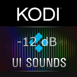 Kodi UI Sounds -12dB