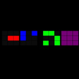 unary clock screensaver